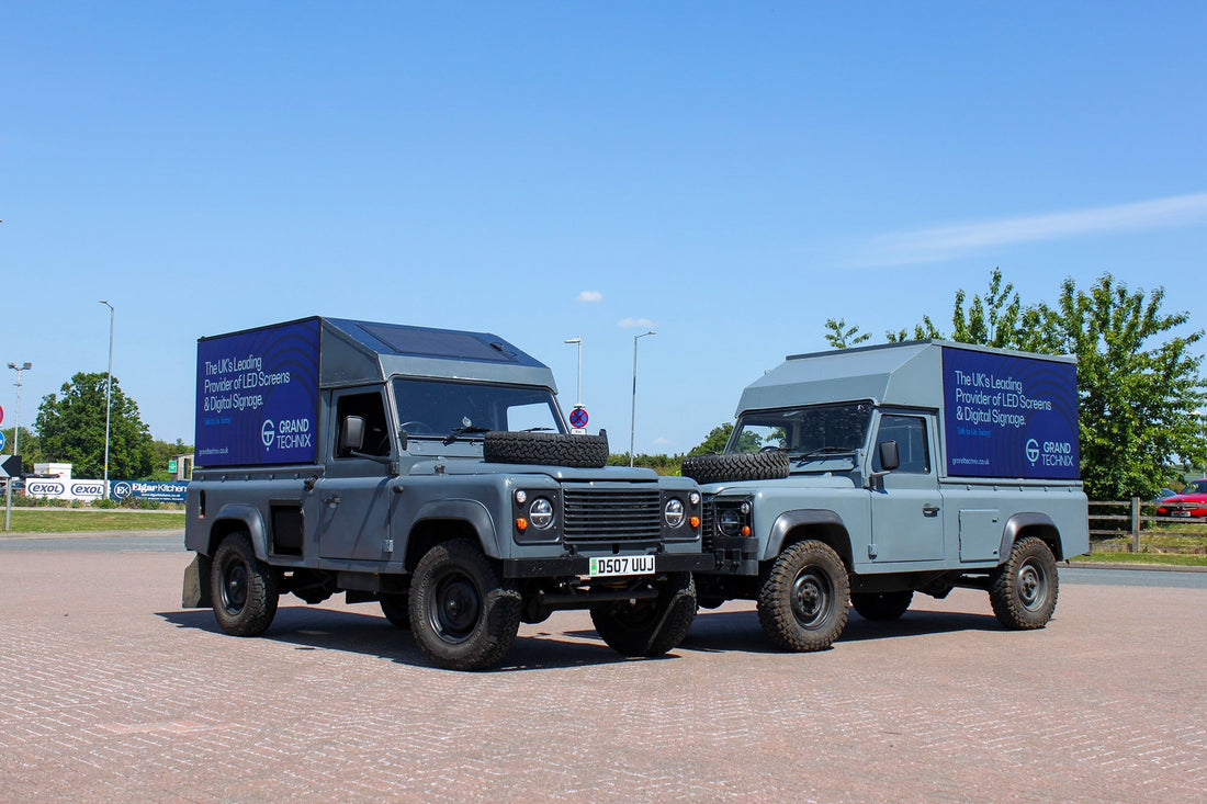 Our LED Installation on an All-Electric Land Rover Defender
