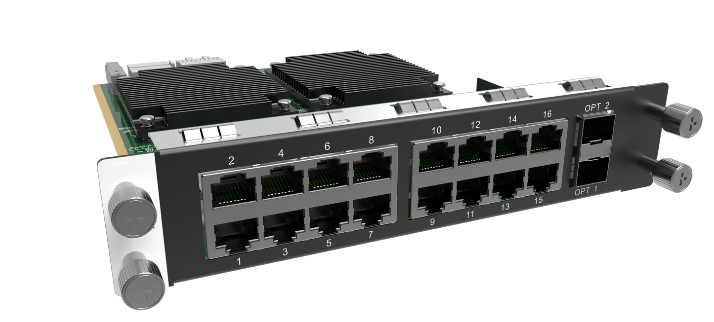NovaStar H Series 16xRJ45 and 2xFiber