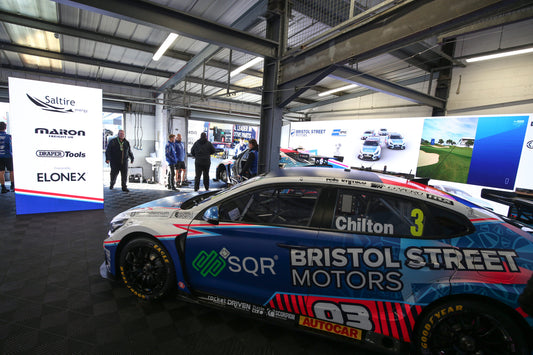 BRISTOL STREET MOTORS stuns BTCC paddock with digital garage