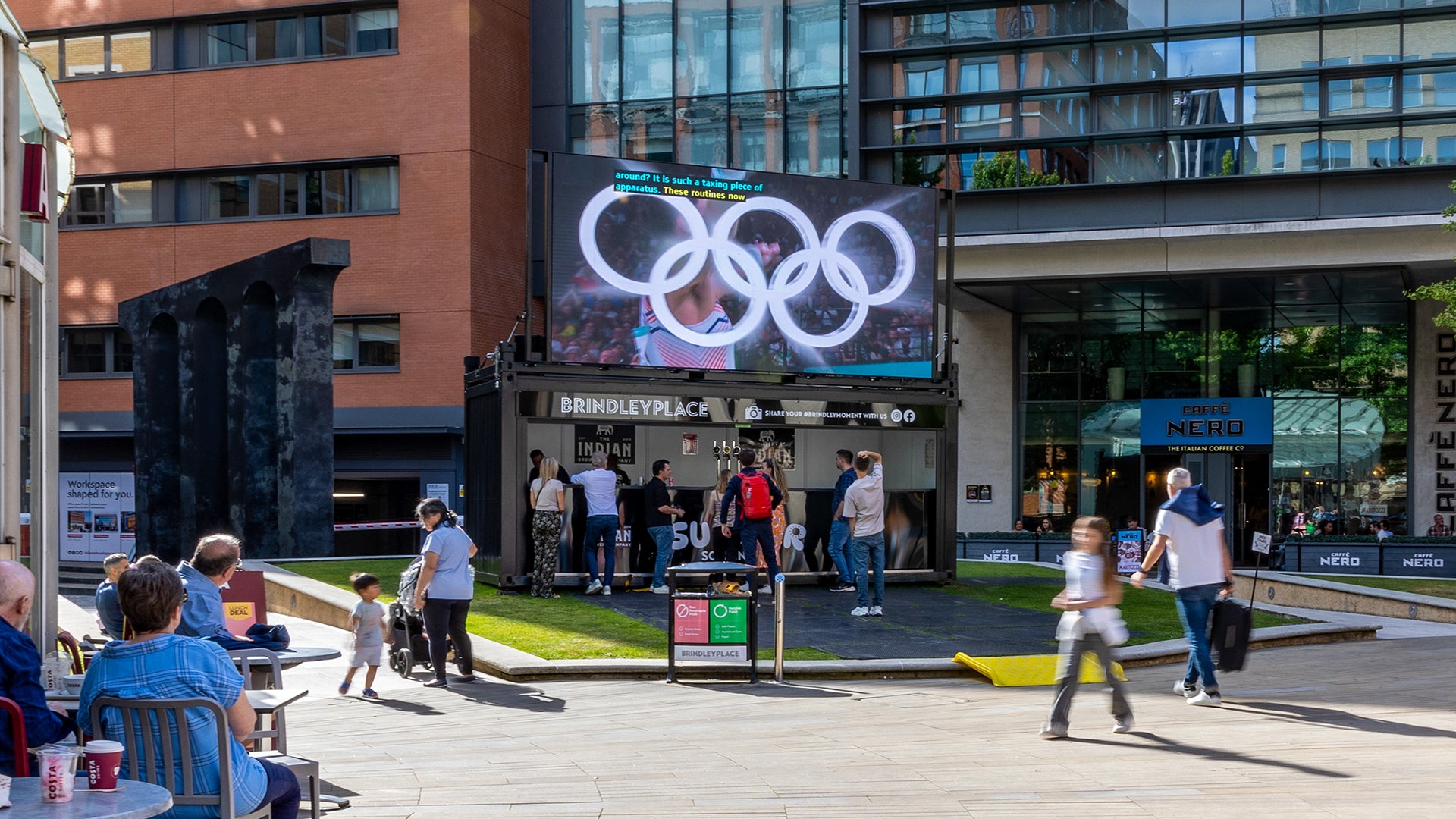 BrindleyPlace Summer Screenings with The Indian Brewery