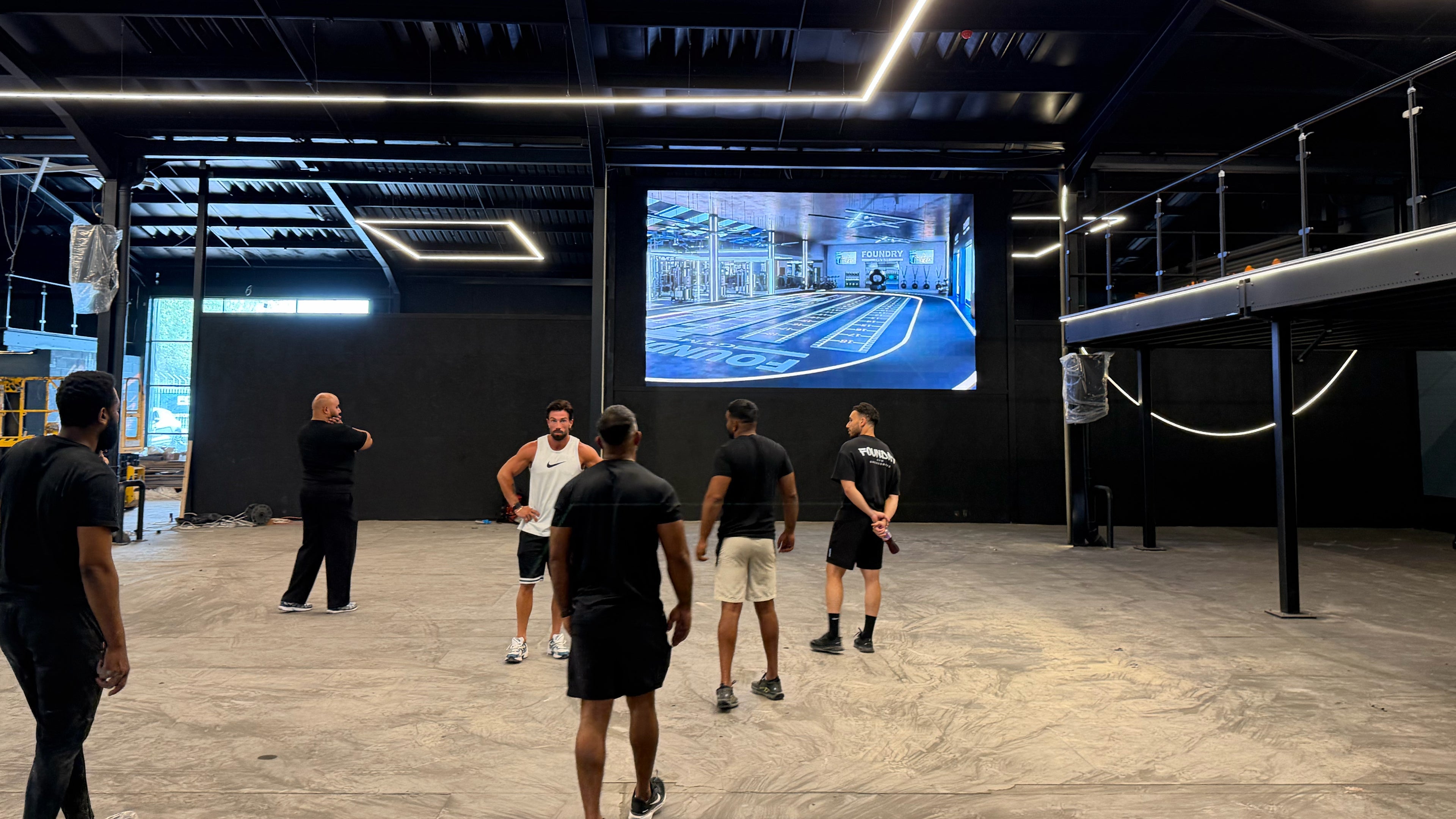 Big-Screen Impact to Foundry Gym Worcester