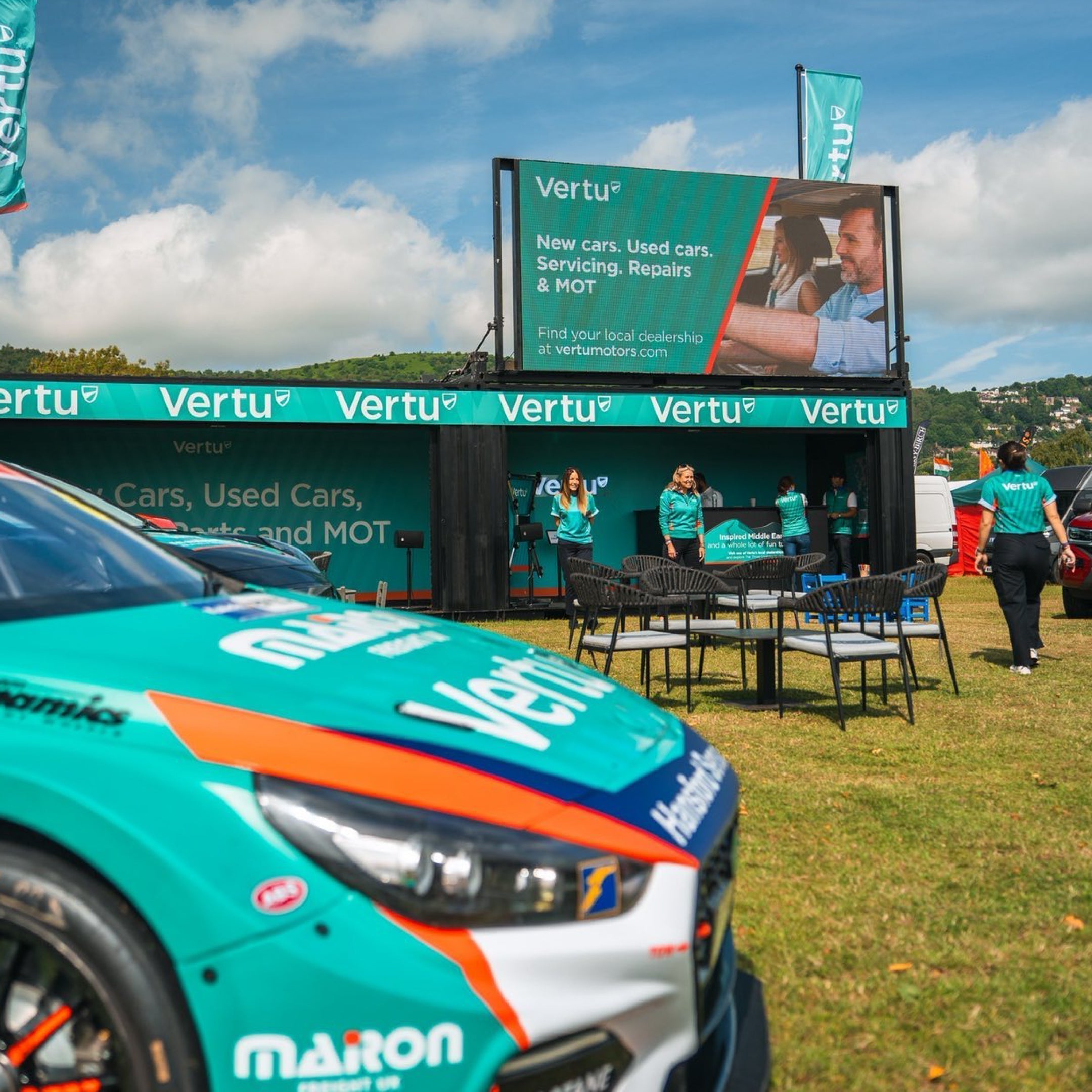Vertu 40ft Blox On Tour around the UK