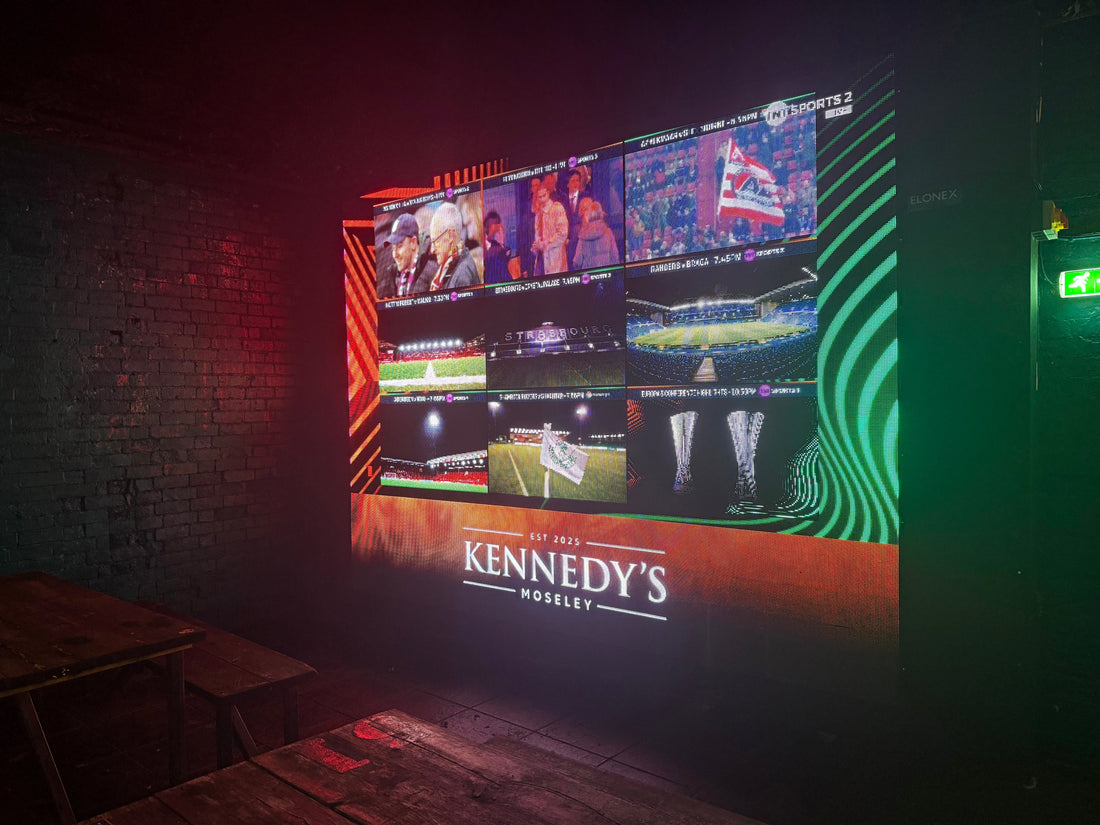 LED Installation at Kennedy’s of Moseley’s