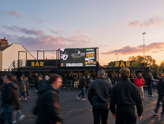 Grand Technix Brings LED Screens to the Northampton Saints Fanzone