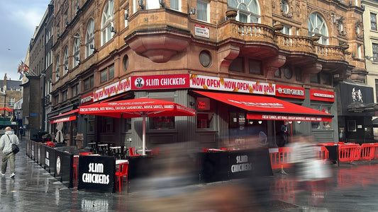 Slim Chickens Leicester Square Install