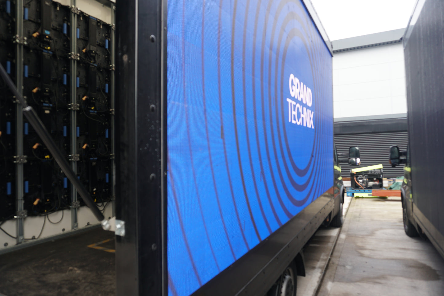 Digital Advertising Van, 2022 | 4 Screens | Mileage 24,395