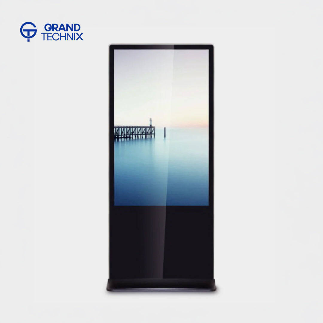 Single Sided Freestanding Indoor Kiosk