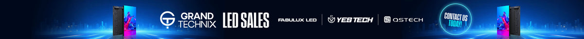 Grand Technix LED sales: Fabulux LED, YesTech and QSTECH screens. Contact us today