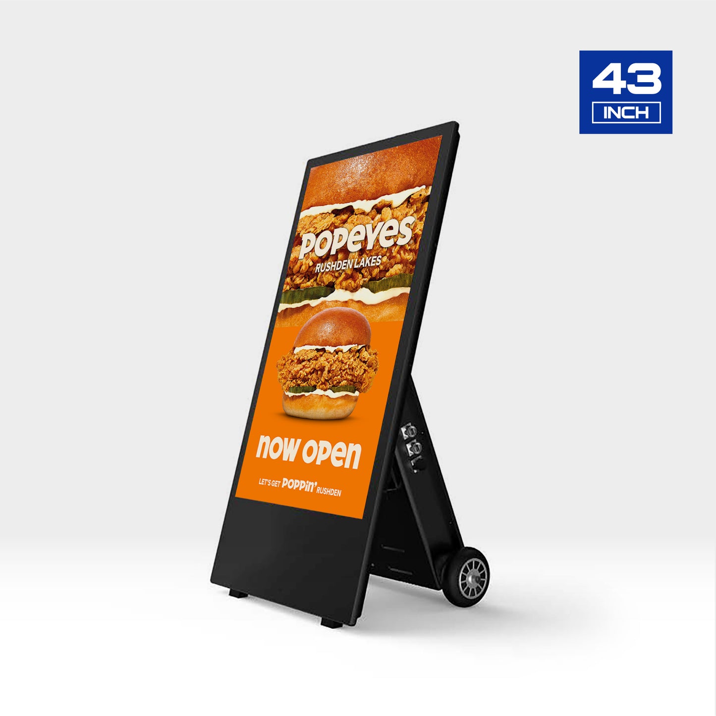 43” High Brightness Portable Digital Signage