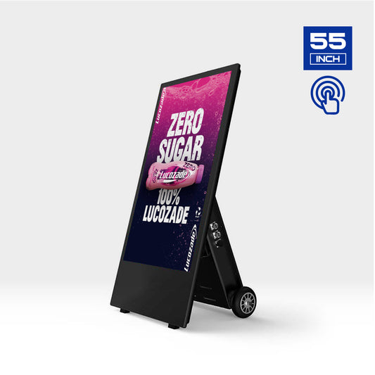 55” Portable Touch Screen Digital Signage