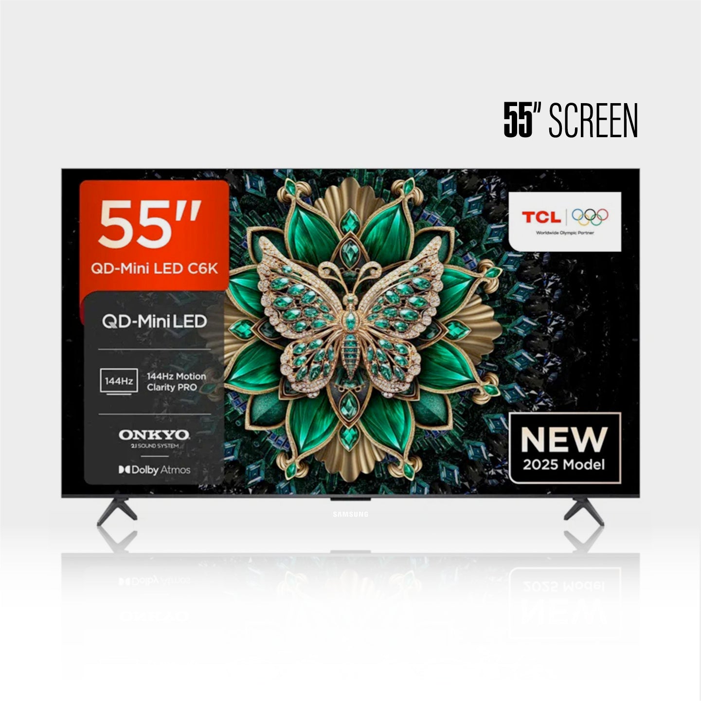 TCL C6K 55" QD-Mini LED 4K HDR TV