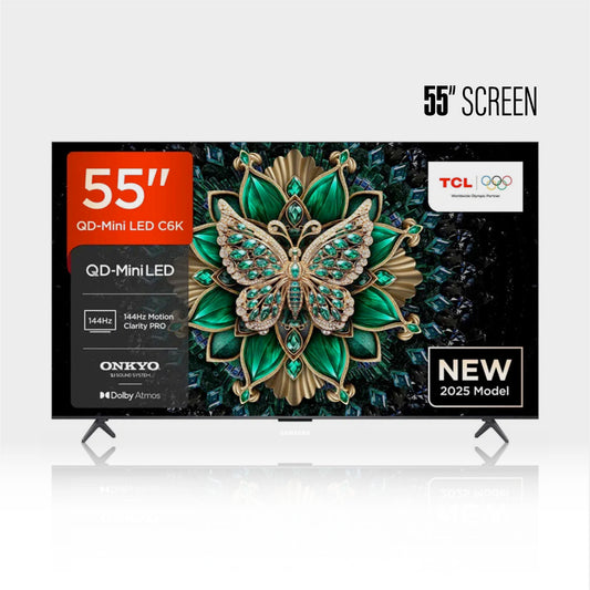 TCL C6K 55" QD-Mini LED 4K HDR TV