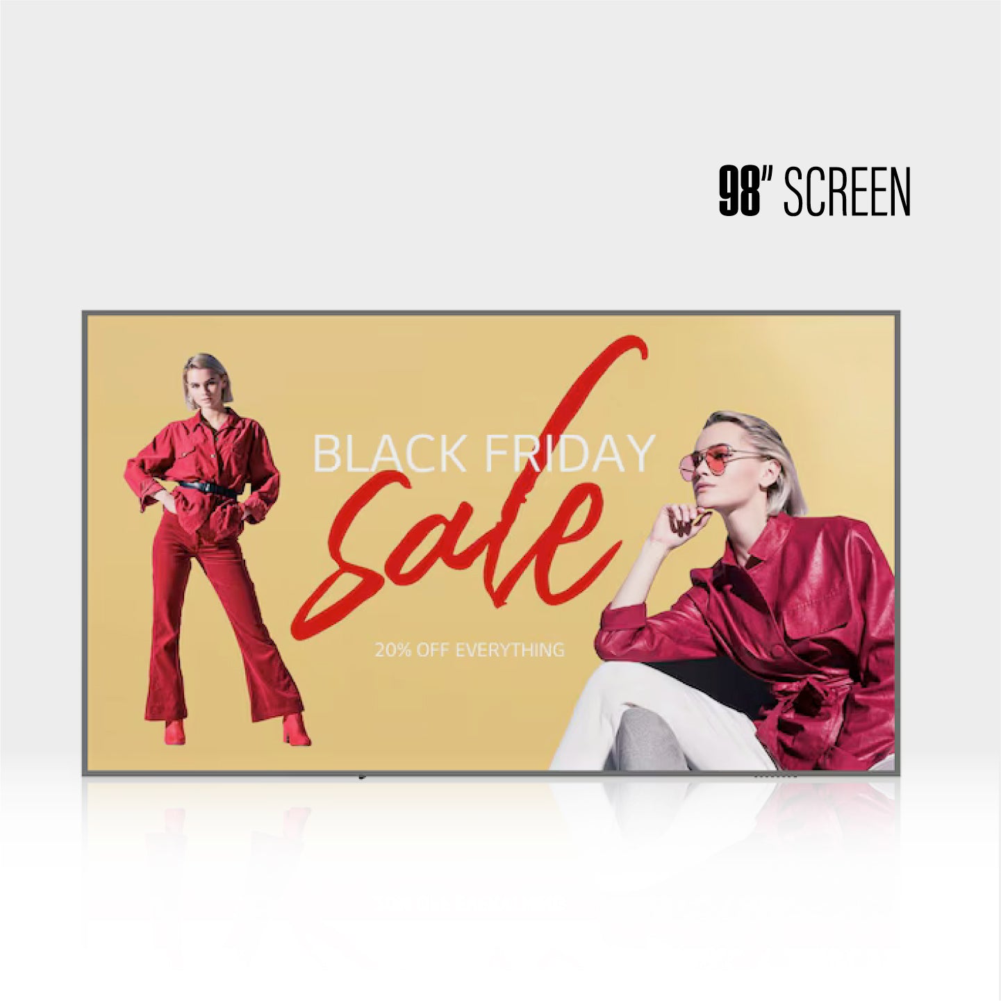 LG 98" B Series 4K Digital Signage