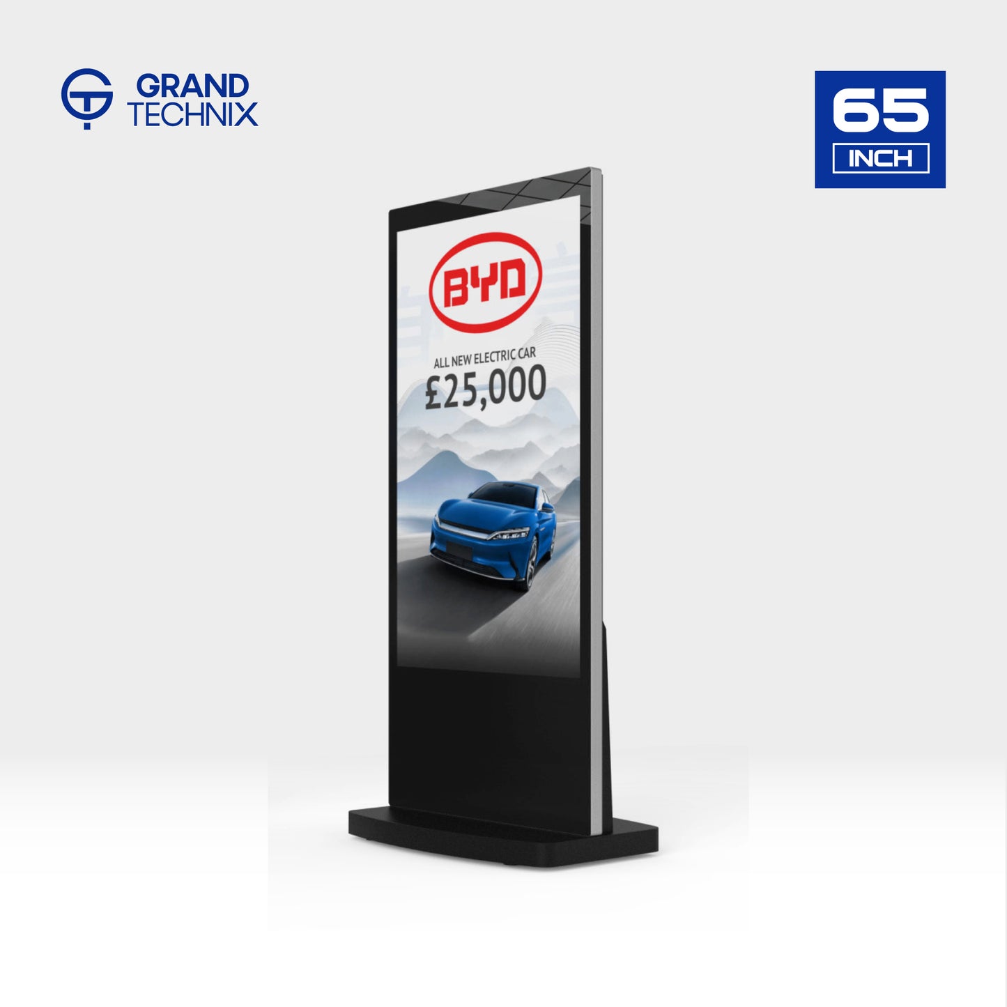 65” 4K Freestanding Digital Kiosk