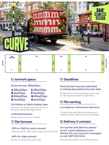 D2 Digivan / Curve Screen