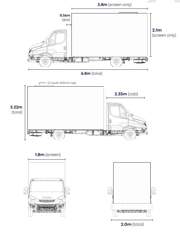 D2 Digivan / Curve Screen