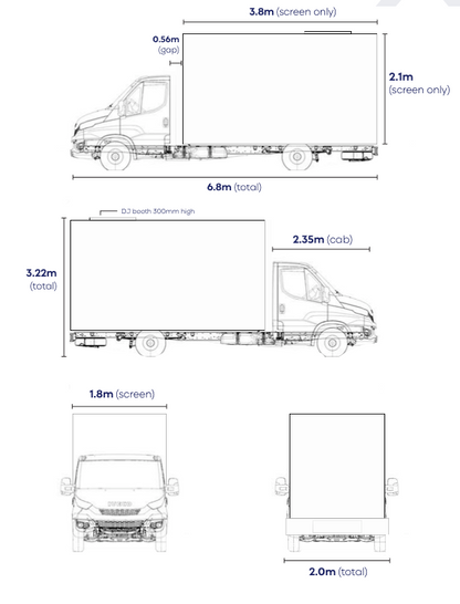 D2 Digivan / Curve Screen