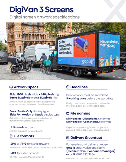 D5 Digital Advertising Van, 2021