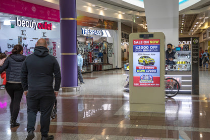 Indoor Double Sided 55" Kiosk