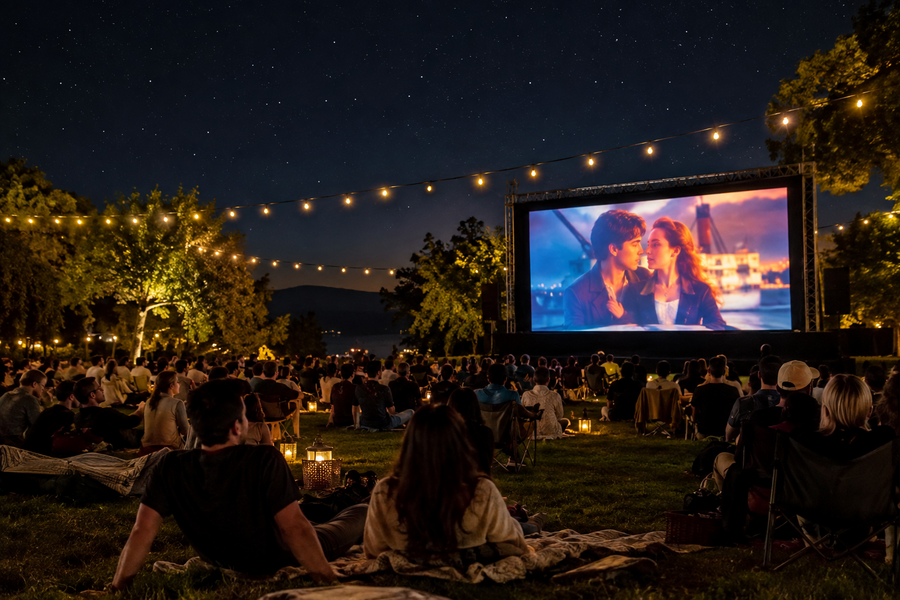 Outdoor cinemas